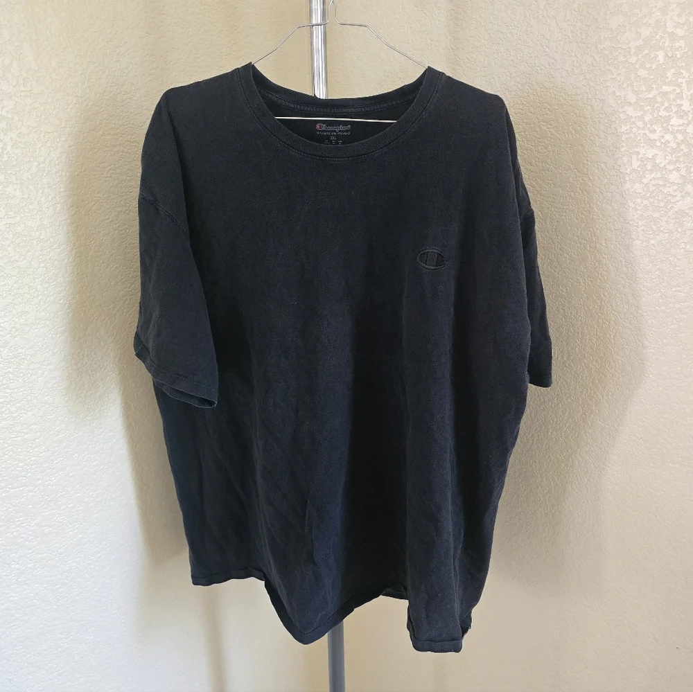 Champion Dark Grey Short Sleeve T-Shirt - Picture 2 of 3